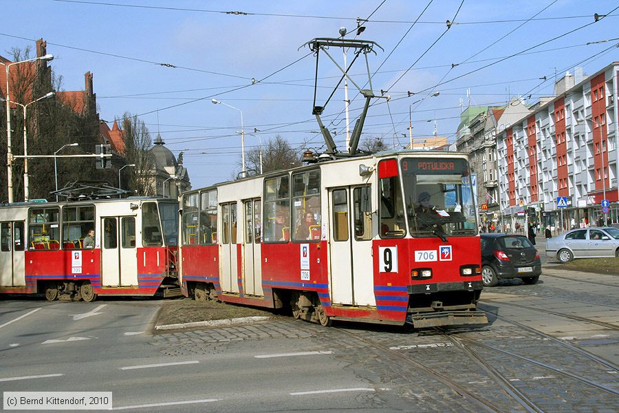 Stra&szlig;enbahn Szczecin (Stettin) - 706
/ Bild: szczecin706_bk1003180348.jpg
