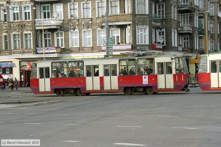 Stra&szlig;enbahn Szczecin (Stettin) - 709
/ Bild: szczecin709_bk1003180619.jpg