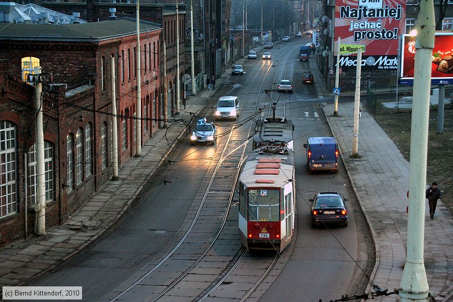 Stra&szlig;enbahn Szczecin (Stettin) - 735
/ Bild: szczecin735_bk1003180806.jpg