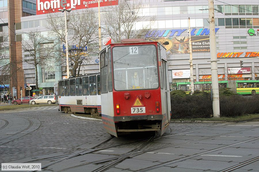 Stra&szlig;enbahn Szczecin (Stettin) - 735
/ Bild: szczecin735_cw1003180567.jpg