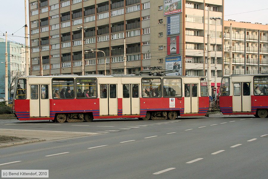 Stra&szlig;enbahn Szczecin (Stettin) - 737
/ Bild: szczecin737_bk1003180707.jpg