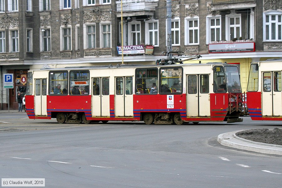 Stra&szlig;enbahn Szczecin (Stettin) - 747
/ Bild: szczecin747_cw1003180482.jpg