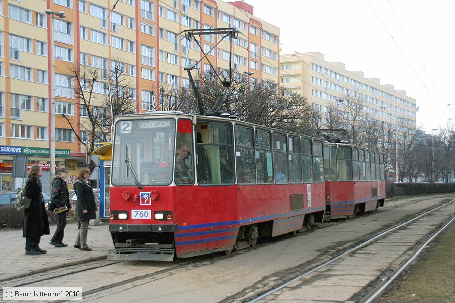Stra&szlig;enbahn Szczecin (Stettin) - 760
/ Bild: szczecin760_bk1003180747.jpg