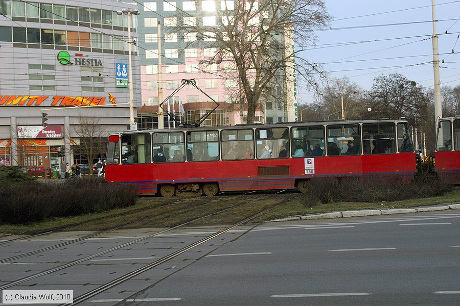 Stra&szlig;enbahn Szczecin (Stettin) - 760
/ Bild: szczecin760_cw1003180569.jpg