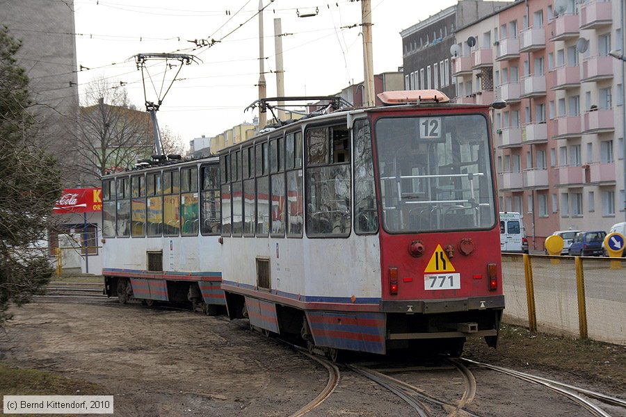 Stra&szlig;enbahn Szczecin (Stettin) - 771
/ Bild: szczecin771_bk1003180512.jpg