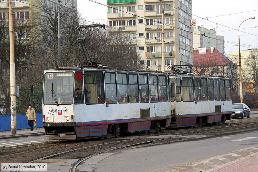 Straßenbahn Szczecin (Stettin) - 772
/ Bild: szczecin772_bk1003180510.jpg