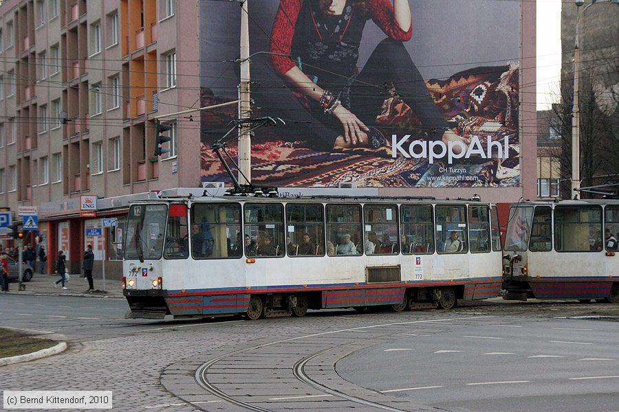 Stra&szlig;enbahn Szczecin (Stettin) - 772
/ Bild: szczecin772_bk1003180728.jpg