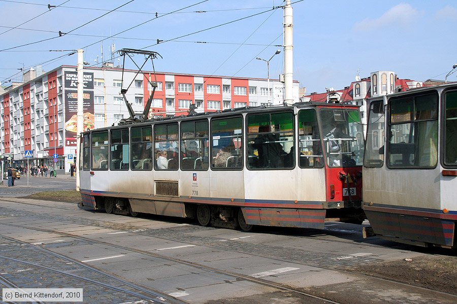 Stra&szlig;enbahn Szczecin (Stettin) - 778
/ Bild: szczecin778_bk1003180361.jpg