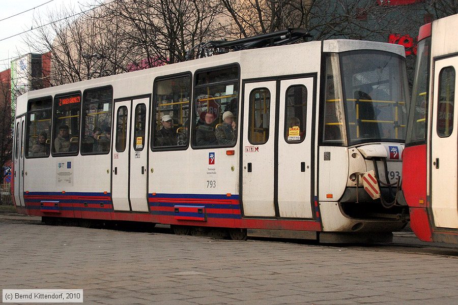 Stra&szlig;enbahn Szczecin (Stettin) - 793
/ Bild: szczecin793_bk1003180710.jpg