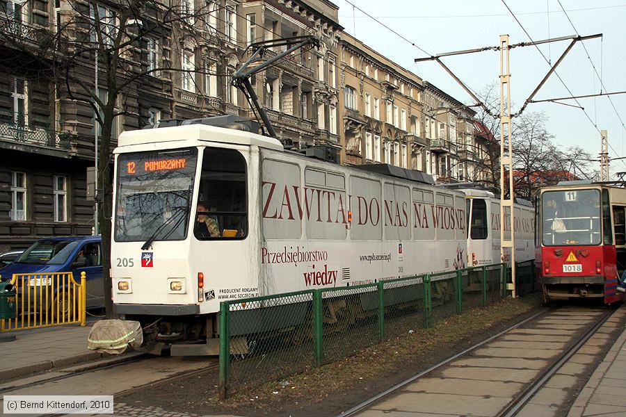 Stra&szlig;enbahn Szczecin - 205
/ Bild: szczecin205_bk1003180641.jpg