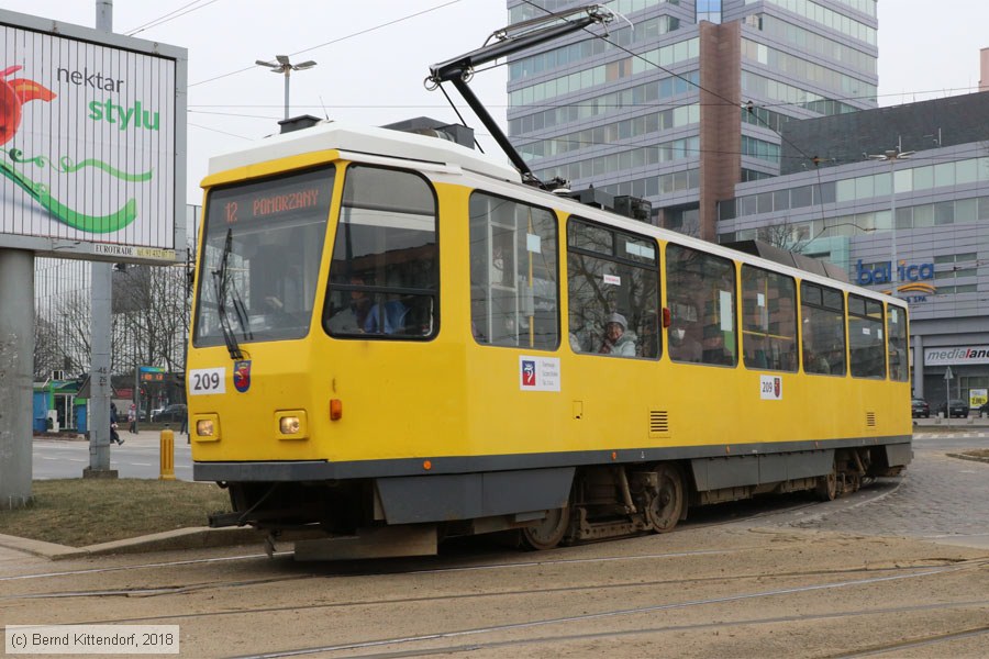 Stra&szlig;enbahn Szczecin - 209
/ Bild: szczecin209_bk1803050092.jpg
