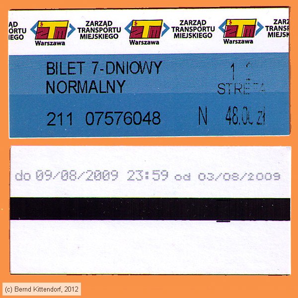 Warszawa - Fahrkarte
/ Bild: warszawa_fk20090803wo.jpg