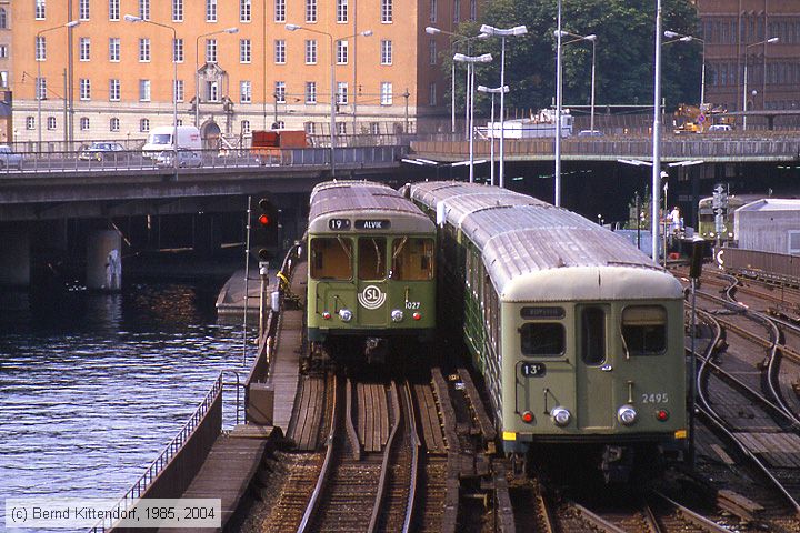 U-Bahn Stockholm - 1027 und 2495
/ Bild: stockholm1027_ds100609.jpg