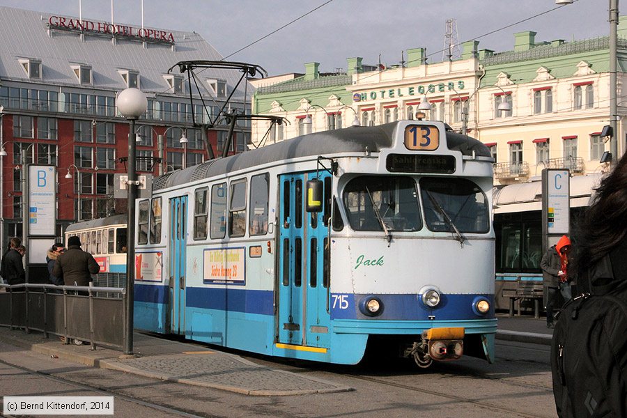 Straßenbahn Göteborg - 715
/ Bild: goeteborg715_bk1402240200.jpg