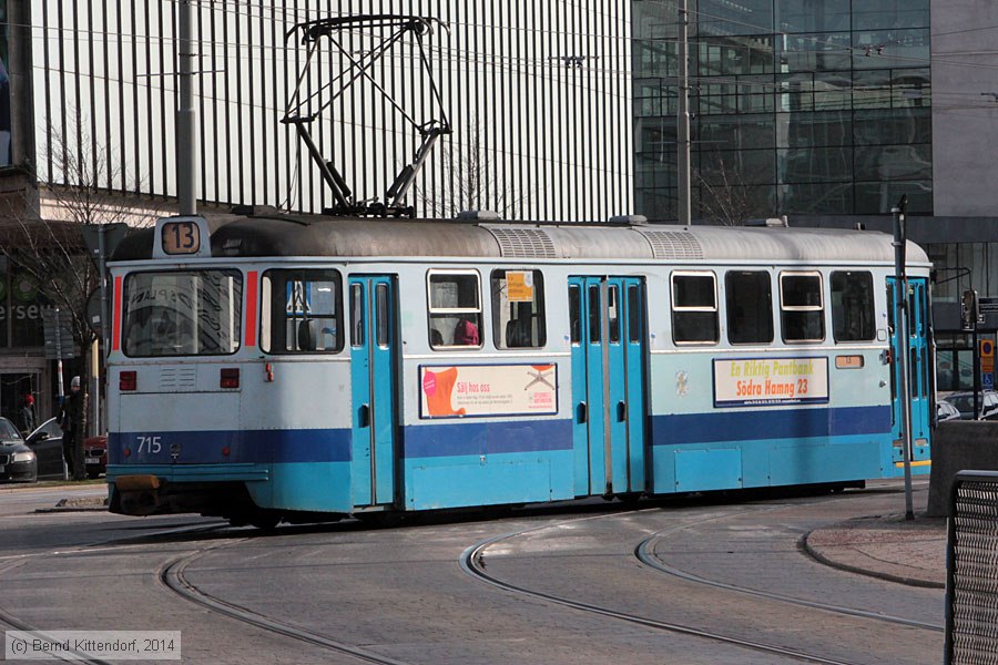 Straßenbahn Göteborg - 715
/ Bild: goeteborg715_bk1402240612.jpg