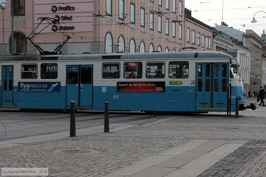 Stra&szlig;enbahn G&ouml;teborg - 816
/ Bild: goeteborg816_bk1402240732.jpg