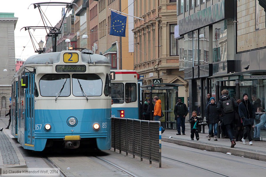 Straßenbahn Göteborg - 857
/ Bild: goeteborg857_cw1402240057.jpg Straßenbahn Göteborg - 857
/ Bild: goeteborg857_cw1402240057.jpg