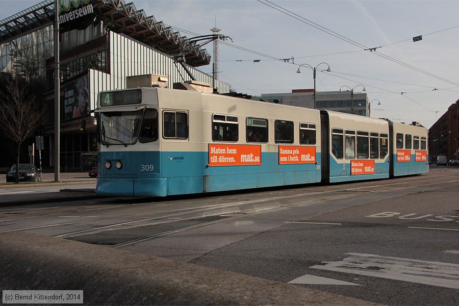 Straßenbahn Göteborg - 309
/ Bild: goeteborg309_bk1402240593.jpg