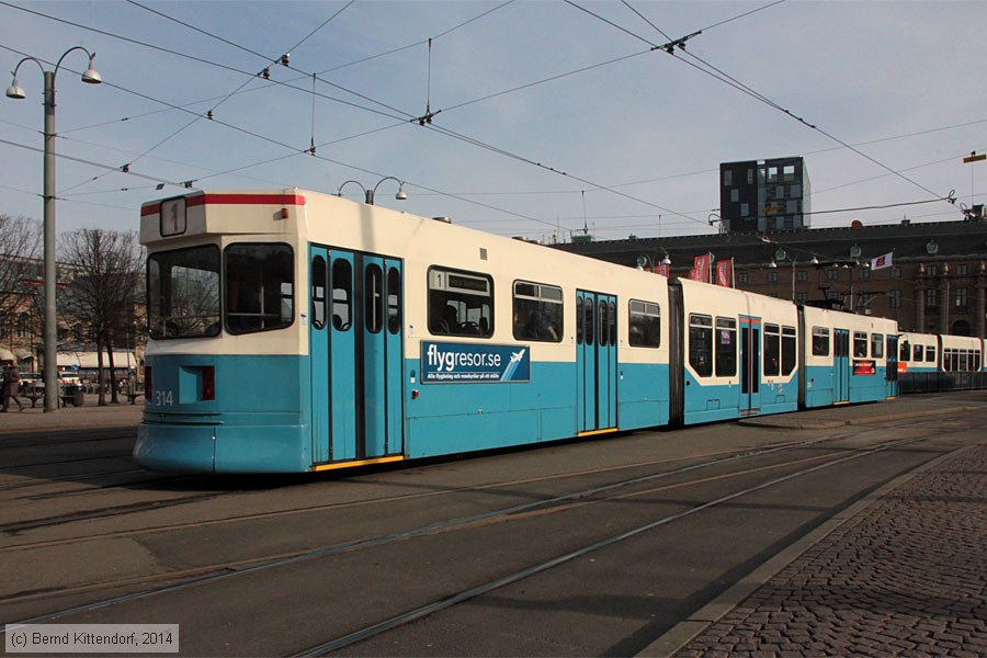 Straßenbahn Göteborg - 314
/ Bild: goeteborg314_bk1402240322.jpg