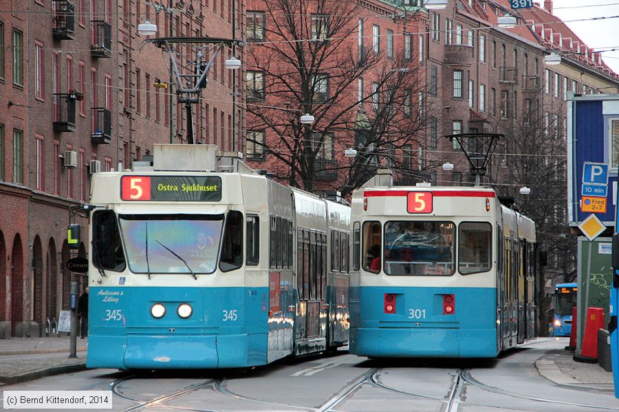 Stra&szlig;enbahn G&ouml;teborg - 345
/ Bild: goeteborg345_bk1402240818.jpg
