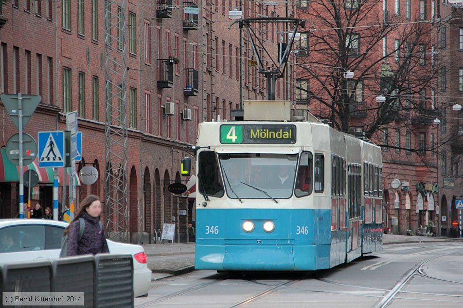 Stra&szlig;enbahn G&ouml;teborg - 346
/ Bild: goeteborg346_bk1402240816.jpg