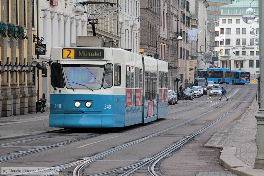 Stra&szlig;enbahn G&ouml;teborg - 348
/ Bild: goeteborg348_cw1402240041.jpg