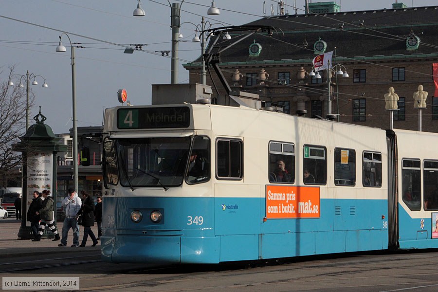 Stra&szlig;enbahn G&ouml;teborg - 349
/ Bild: goeteborg349_bk1402240291.jpg