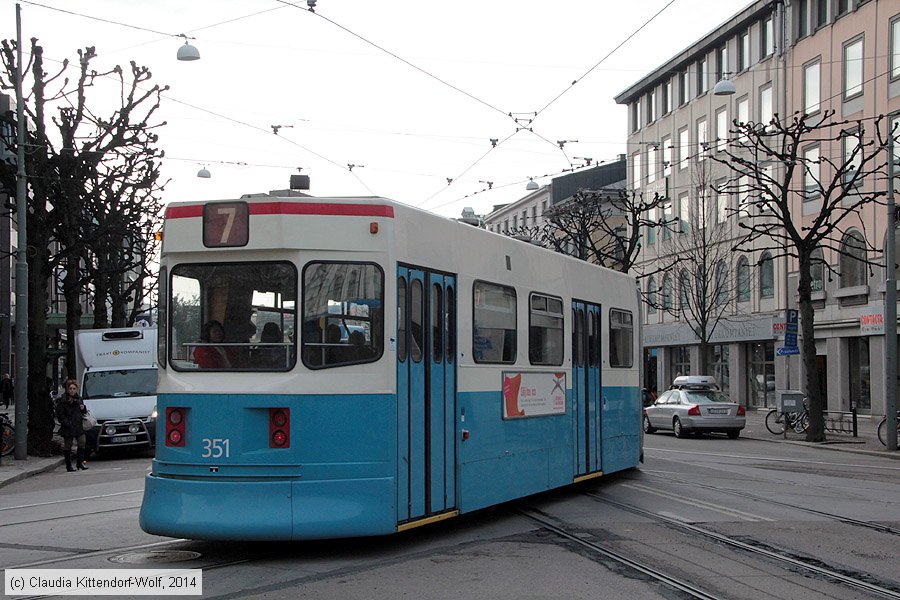 Stra&szlig;enbahn G&ouml;teborg - 351
/ Bild: goeteborg351_cw1402240055.jpg