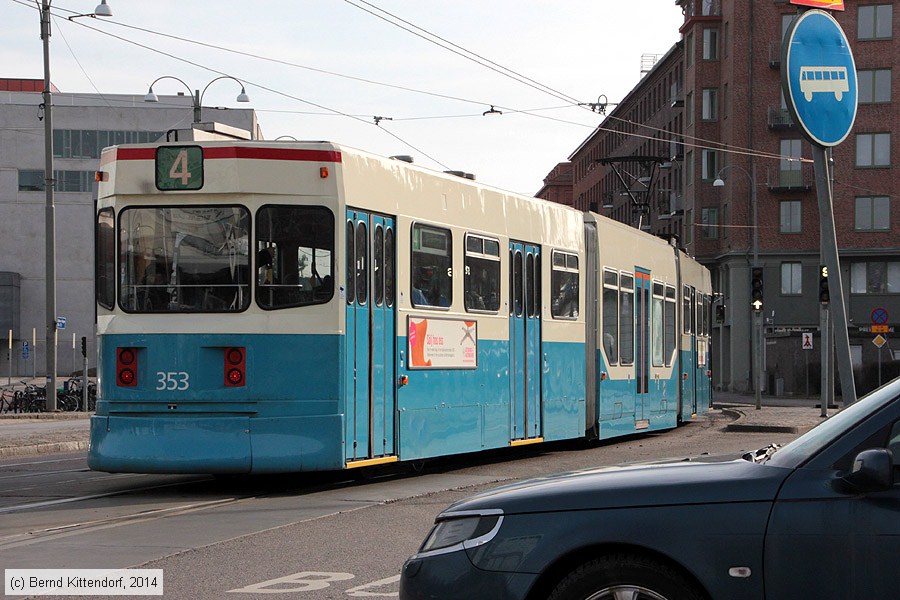 Straßenbahn Göteborg - 353
/ Bild: goeteborg353_bk1402240546.jpg Straßenbahn Göteborg - 353
/ Bild: goeteborg353_bk1402240546.jpg