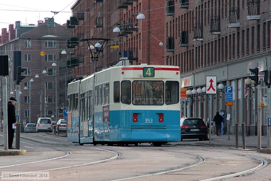 Straßenbahn Göteborg - 353
/ Bild: goeteborg353_bk1402240547.jpg