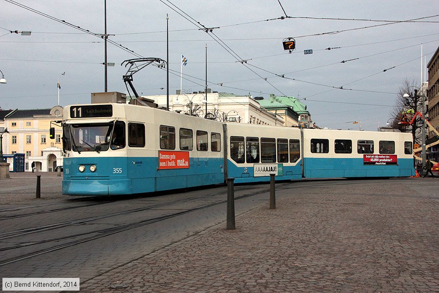 Straßenbahn Göteborg - 355
/ Bild: goeteborg355_bk1402240131.jpg Straßenbahn Göteborg - 355
/ Bild: goeteborg355_bk1402240131.jpg