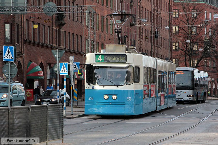 Stra&szlig;enbahn G&ouml;teborg - 356
/ Bild: goeteborg356_bk1402240608.jpg