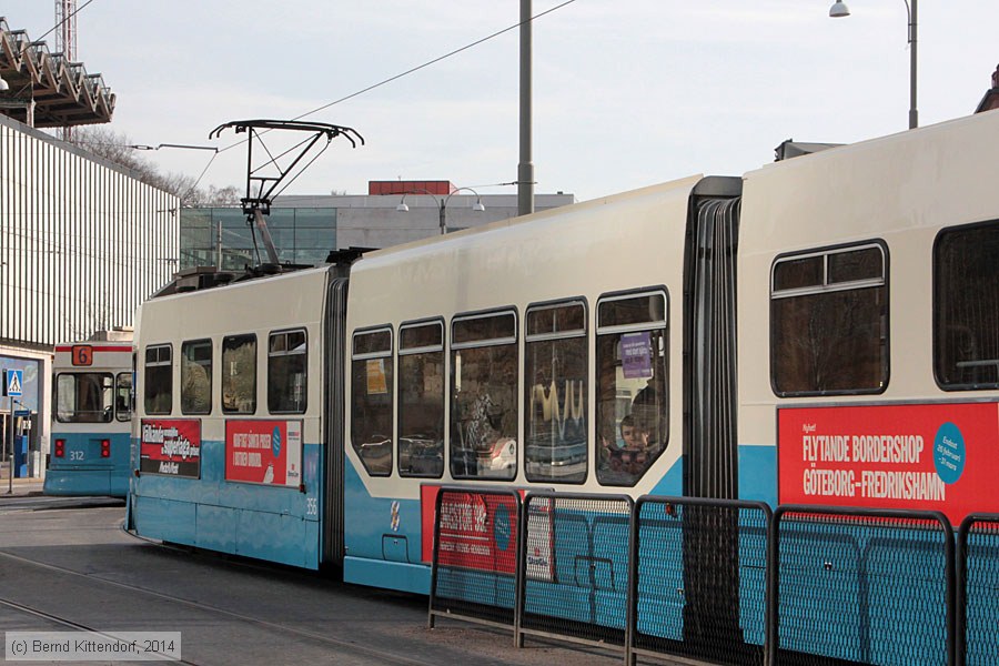 Stra&szlig;enbahn G&ouml;teborg - 356
/ Bild: goeteborg356_bk1402240609.jpg