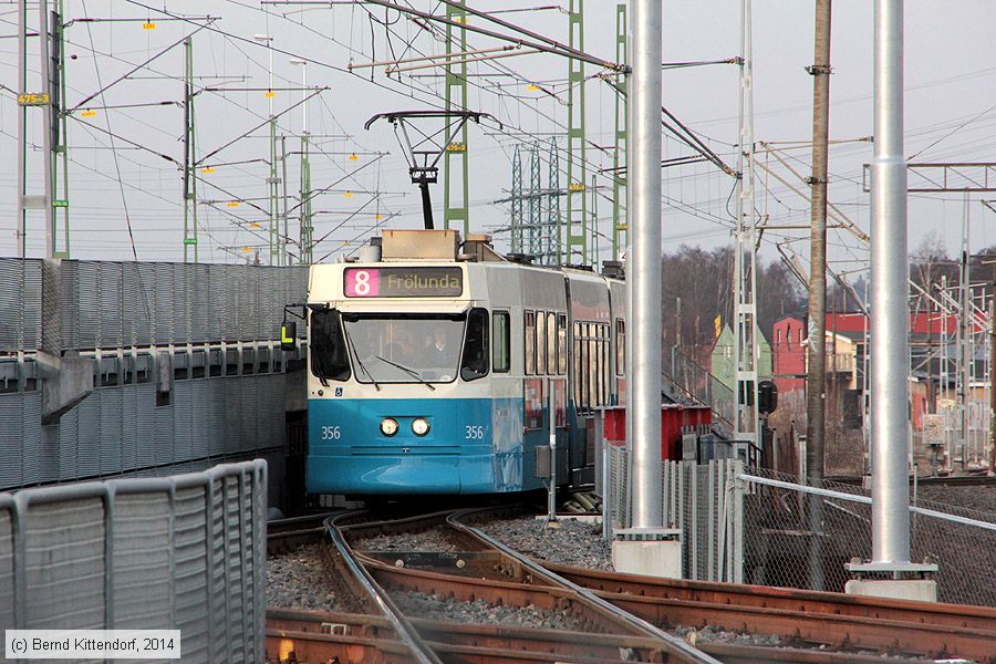 Stra&szlig;enbahn G&ouml;teborg - 356
/ Bild: goeteborg356_bk1402240755.jpg