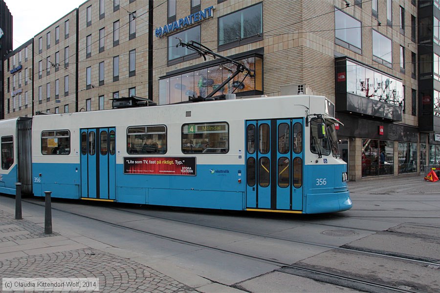 Stra&szlig;enbahn G&ouml;teborg - 356
/ Bild: goeteborg356_cw1402240016.jpg