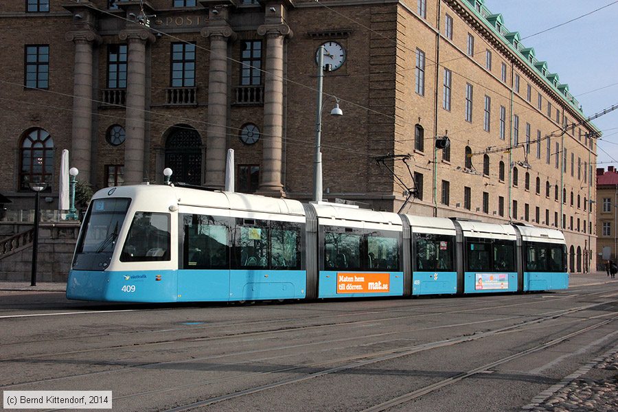 Straßenbahn Göteborg - 409
/ Bild: goeteborg409_bk1402240195.jpg Straßenbahn Göteborg - 409
/ Bild: goeteborg409_bk1402240195.jpg