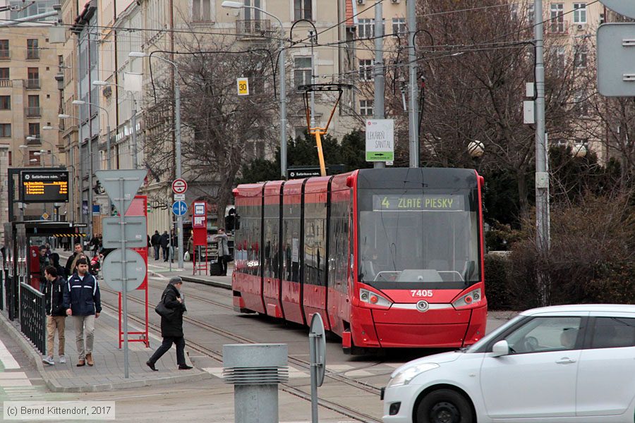 Straßenbahn Bratislava - 7405
/ Bild: bratislava7405_bk1702240280.jpg