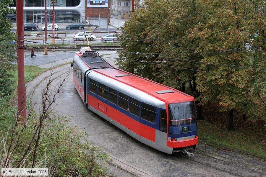 Straßenbahn Bratislava - 7121
/ Bild: bratislava7121_bk0809160409.jpg