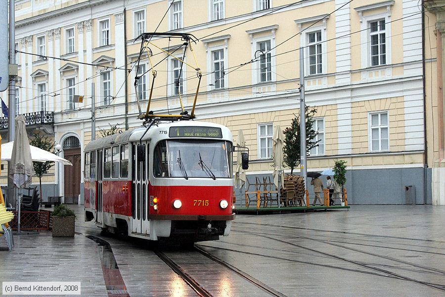 Straßenbahn Bratislava - 7715
/ Bild: bratislava7715_bk0809160300.jpg Straßenbahn Bratislava - 7715
/ Bild: bratislava7715_bk0809160300.jpg