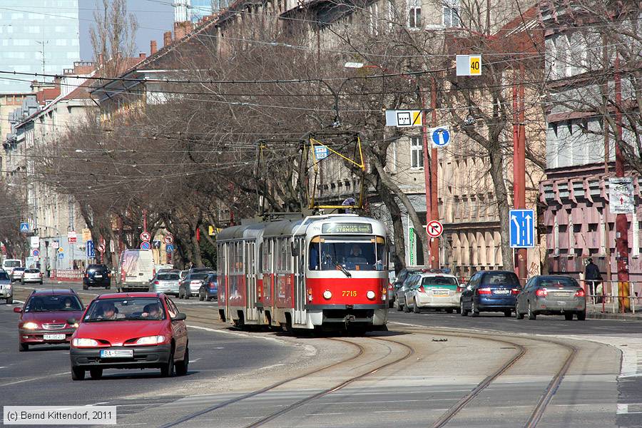 Stra&szlig;enbahn Bratislava - 7715
/ Bild: bratislava7715_bk1103150368.jpg