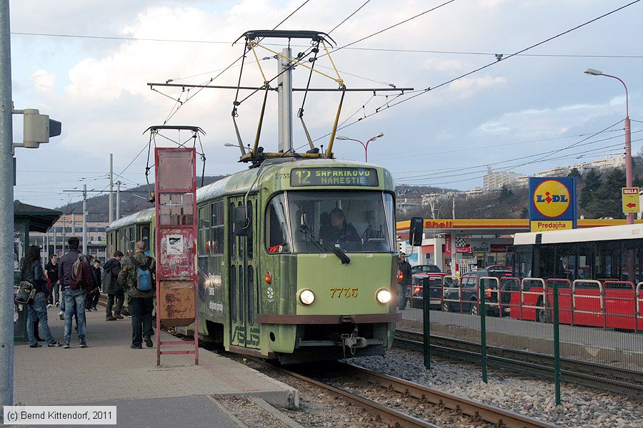 Straßenbahn Bratislava - 7735
/ Bild: bratislava7735_bk1103150569.jpg Straßenbahn Bratislava - 7735
/ Bild: bratislava7735_bk1103150569.jpg
