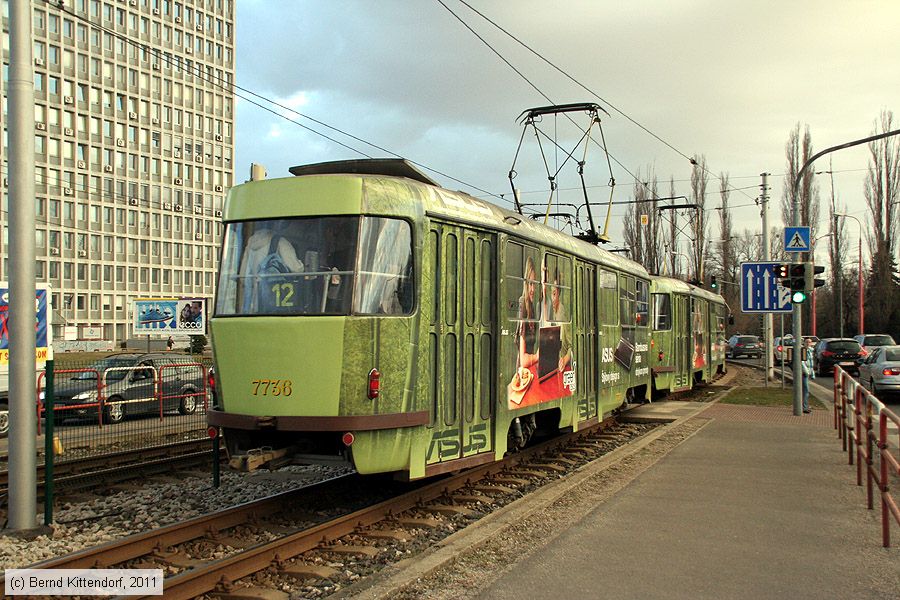 Stra&szlig;enbahn Bratislava - 7736
/ Bild: bratislava7736_bk1103150572.jpg
