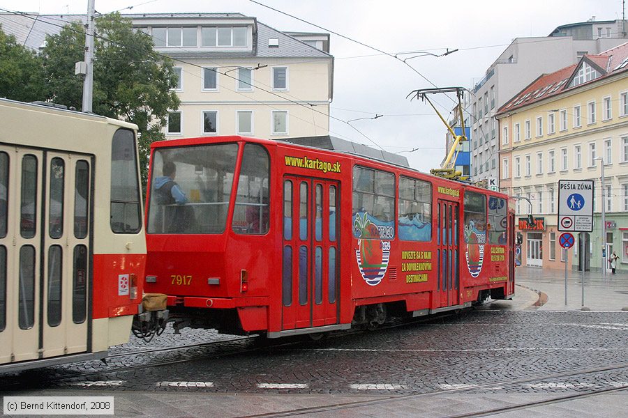 Straßenbahn Bratislava - 7917
/ Bild: bratislava7917_bk0809160314.jpg Straßenbahn Bratislava - 7917
/ Bild: bratislava7917_bk0809160314.jpg
