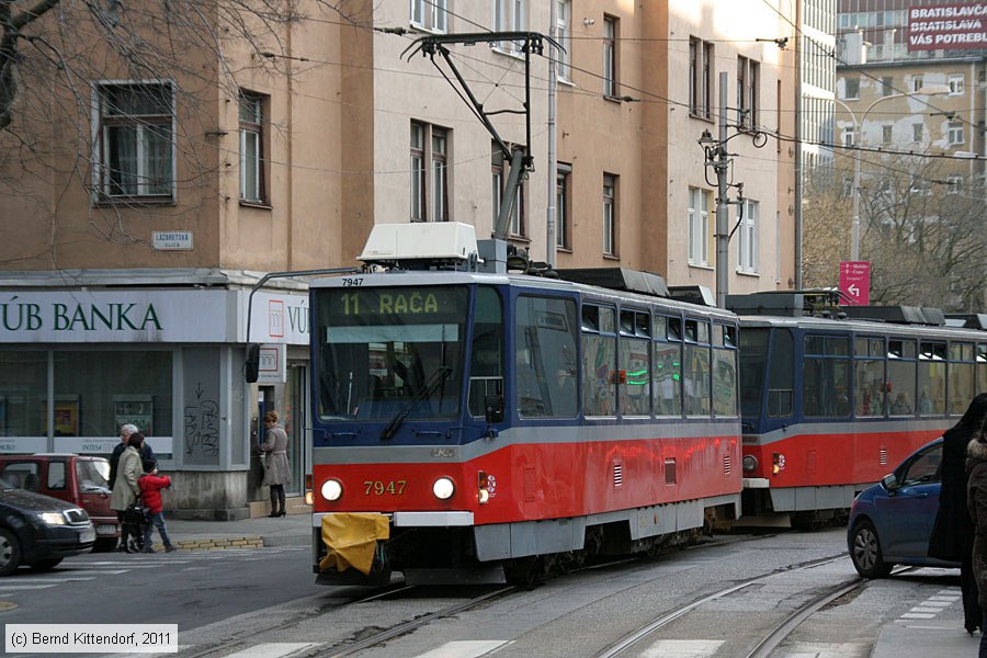 Stra&szlig;enbahn Bratislava - 7947
/ Bild: bratislava7947_bk1103150538.jpg