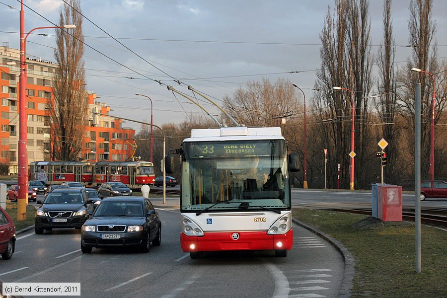 Bratislava - Trolleybus - 6702
/ Bild: bratislava6702_bk1103150546.jpg Bratislava - Trolleybus - 6702
/ Bild: bratislava6702_bk1103150546.jpg