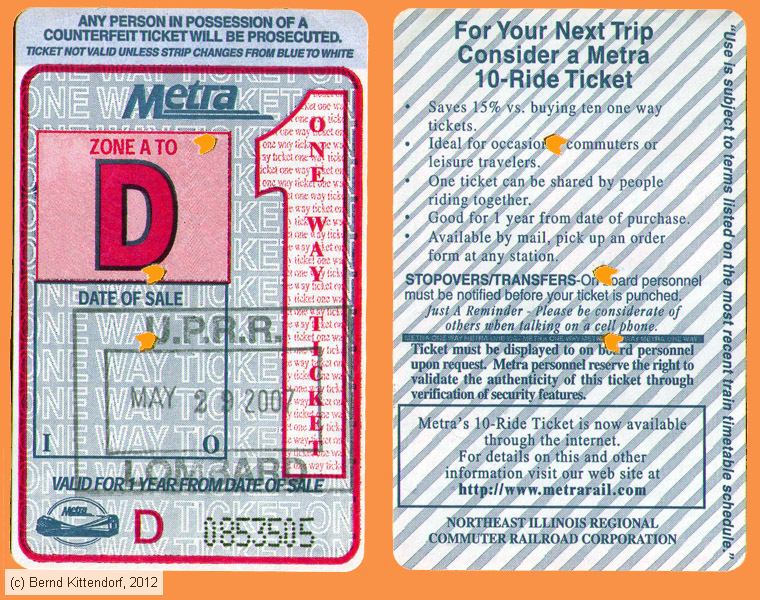 Metra - Fahrkarte
/ Bild: metra_fk20070529efkd.jpg