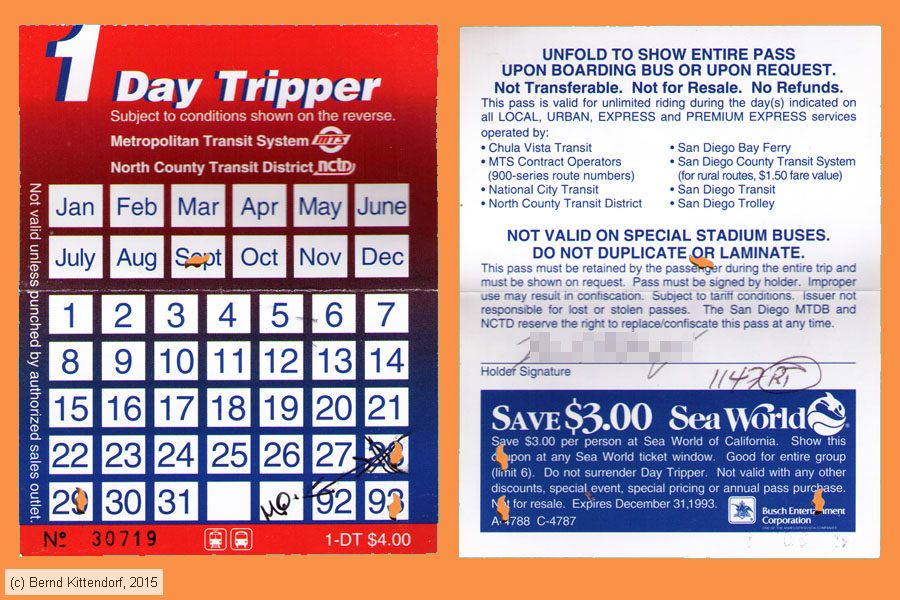 San Diego - Trolley - Fahrkarte
/ Bild: sandiego_fk19930929dt.jpg